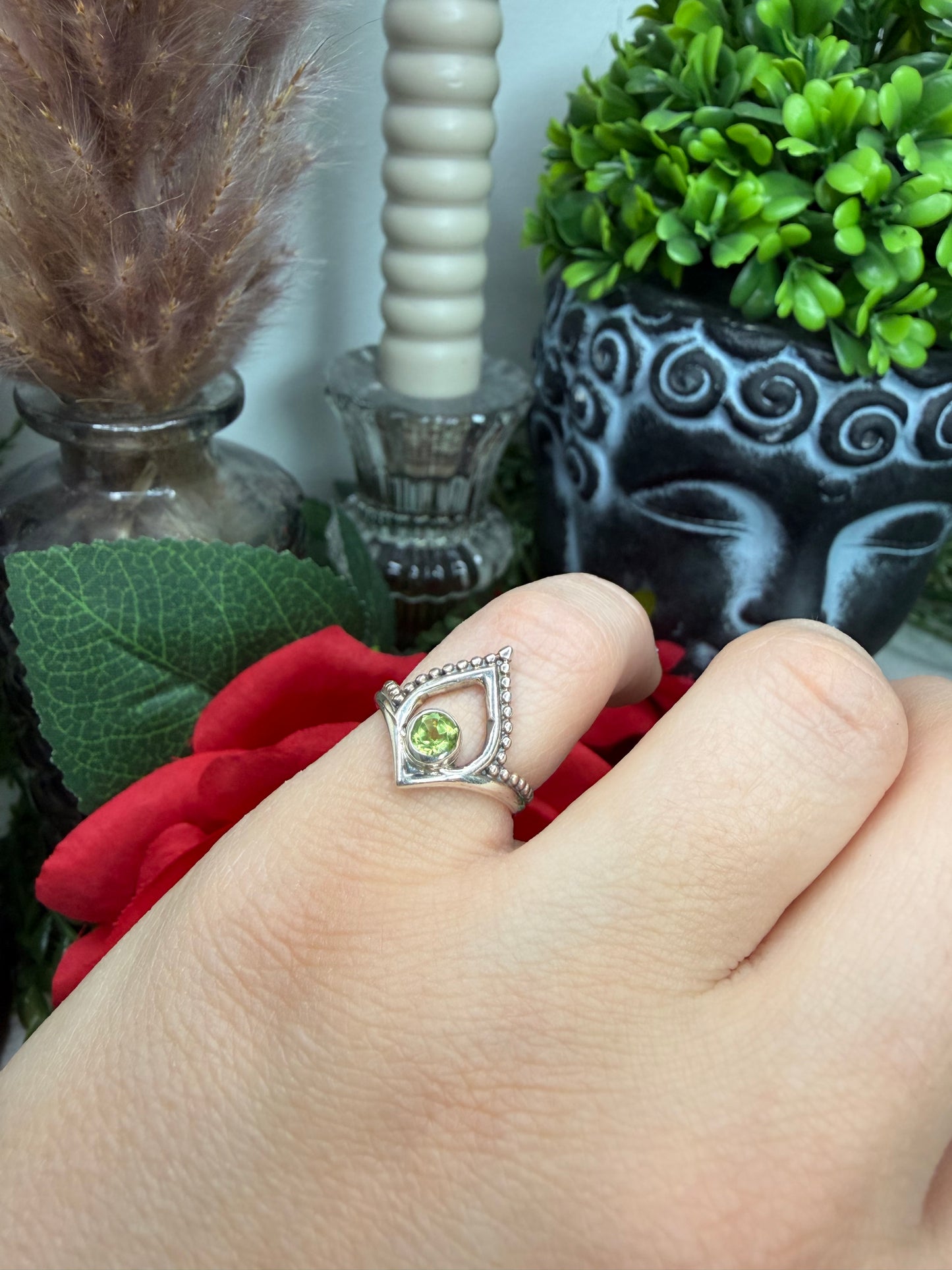 Bague péridot