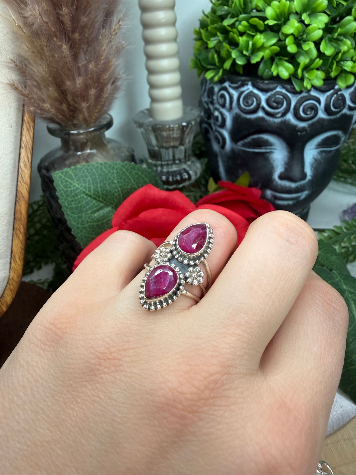 Bague rubis