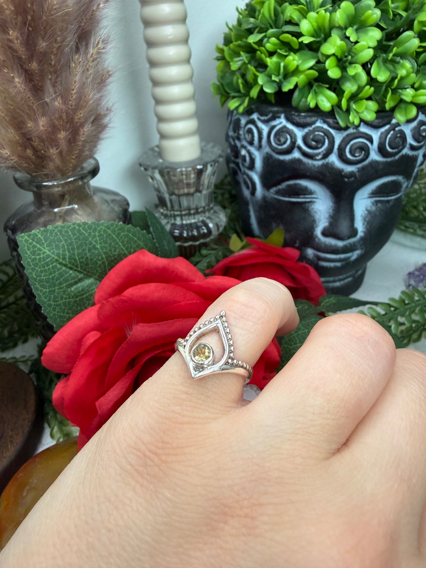 Bague citrine