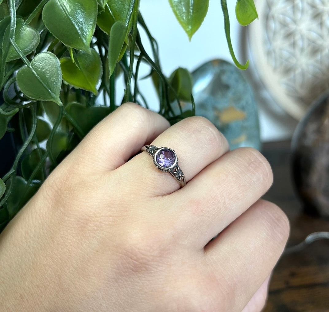 Bague améthyste