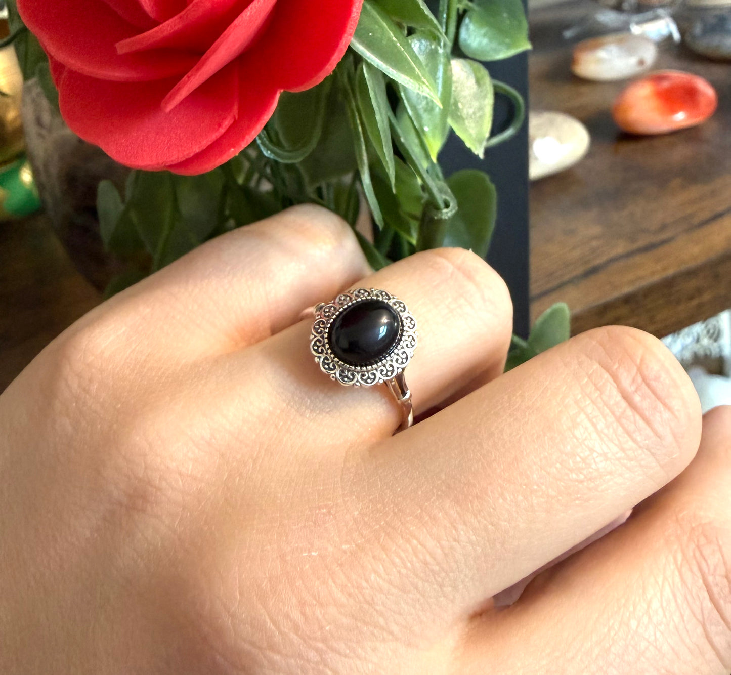 Bague OBSIDIENNE