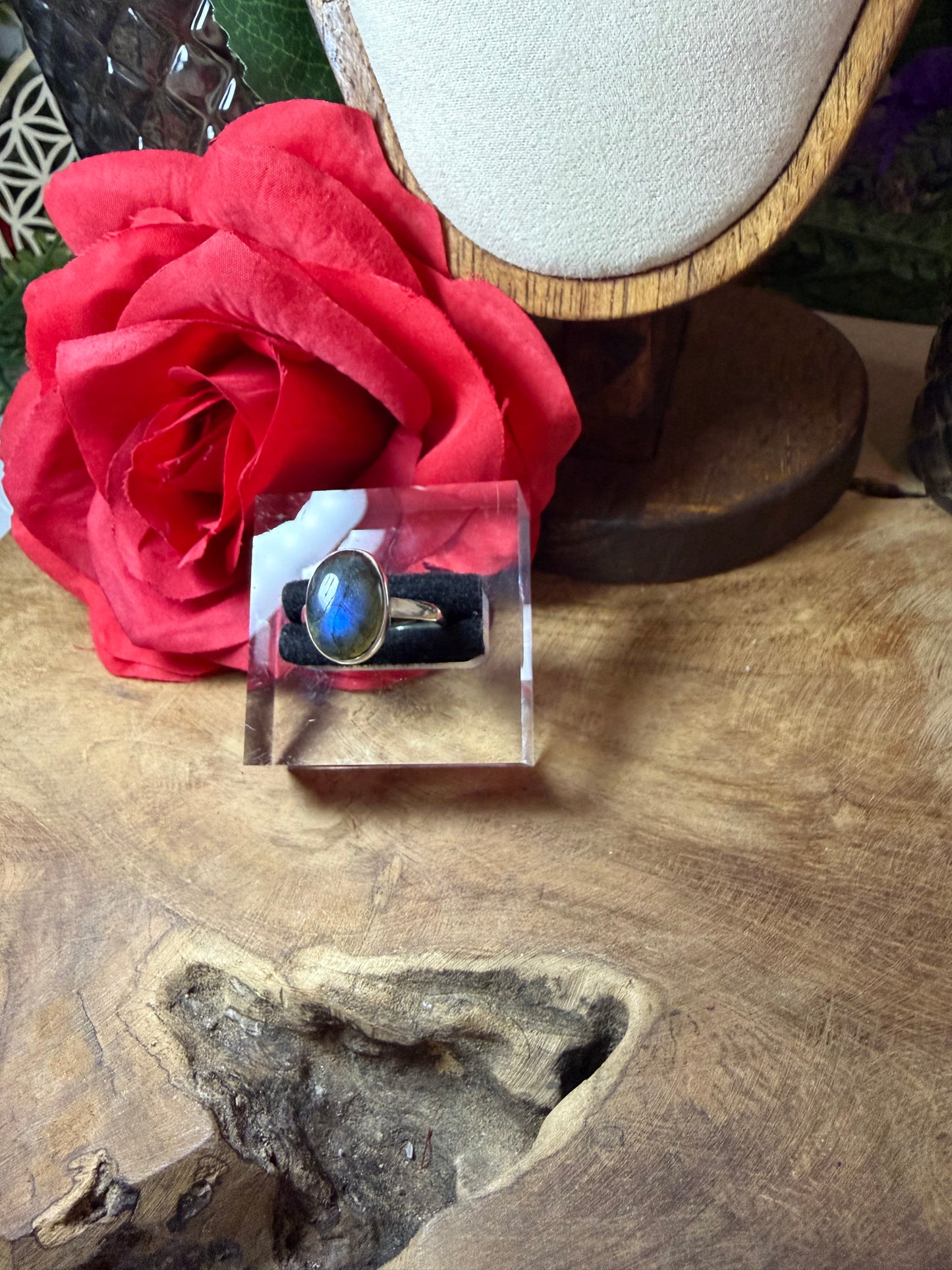 Bague labradorite