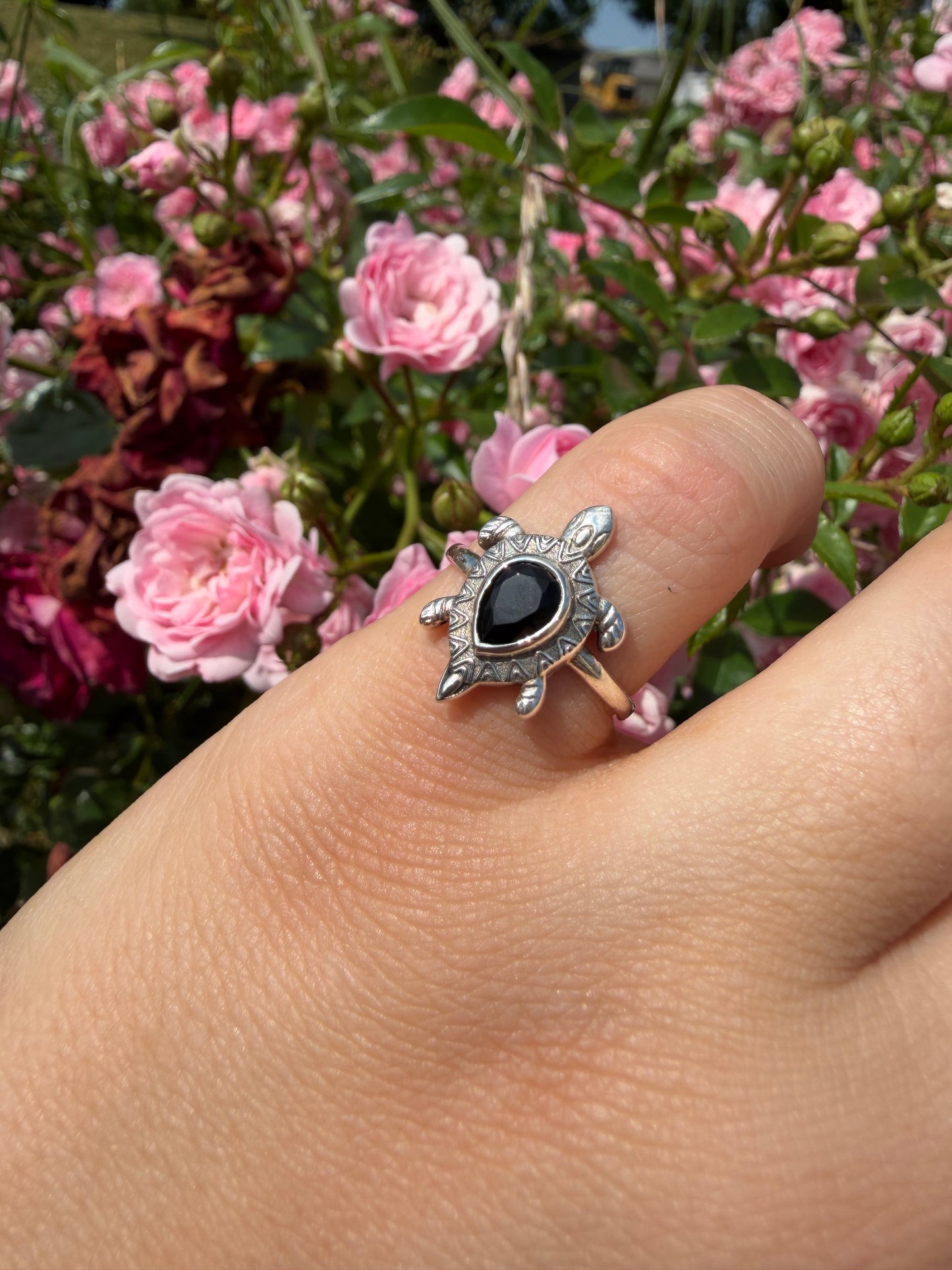 Bague obsidienne