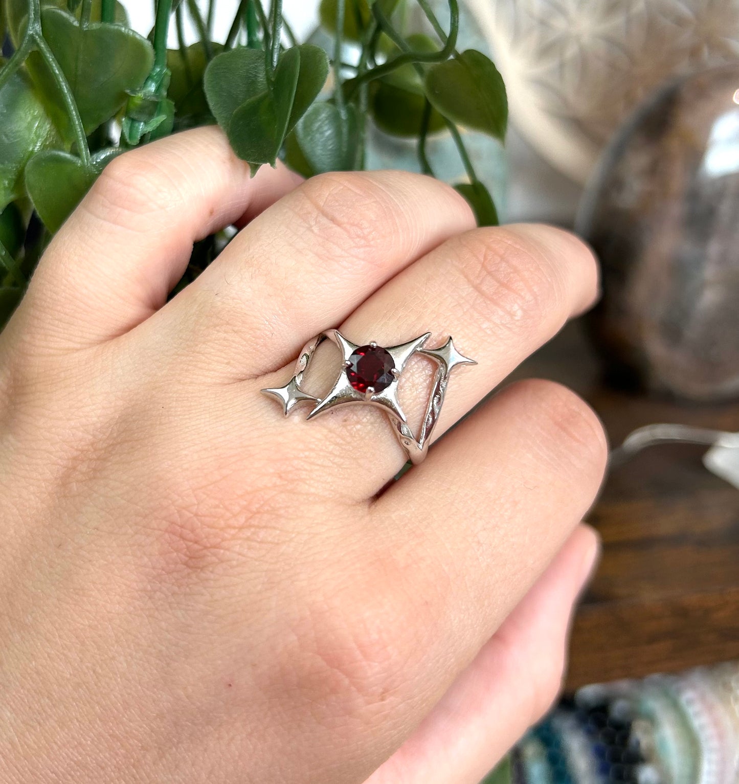 Bague Grenat
