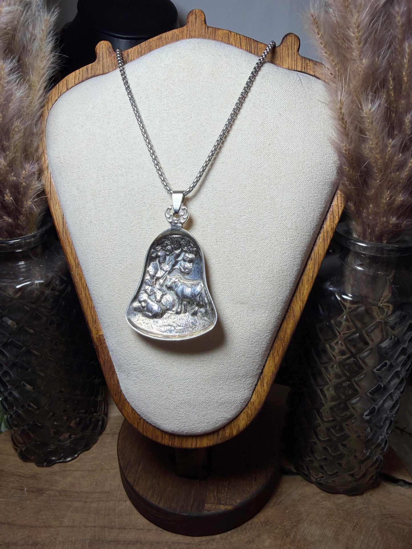 Collier cuillère vintage