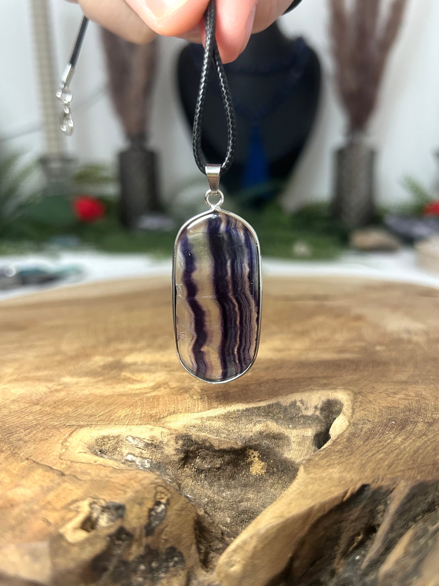 Pendentif Fluorite