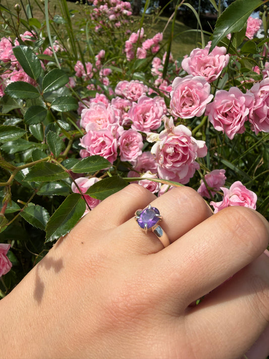 Bague améthyste