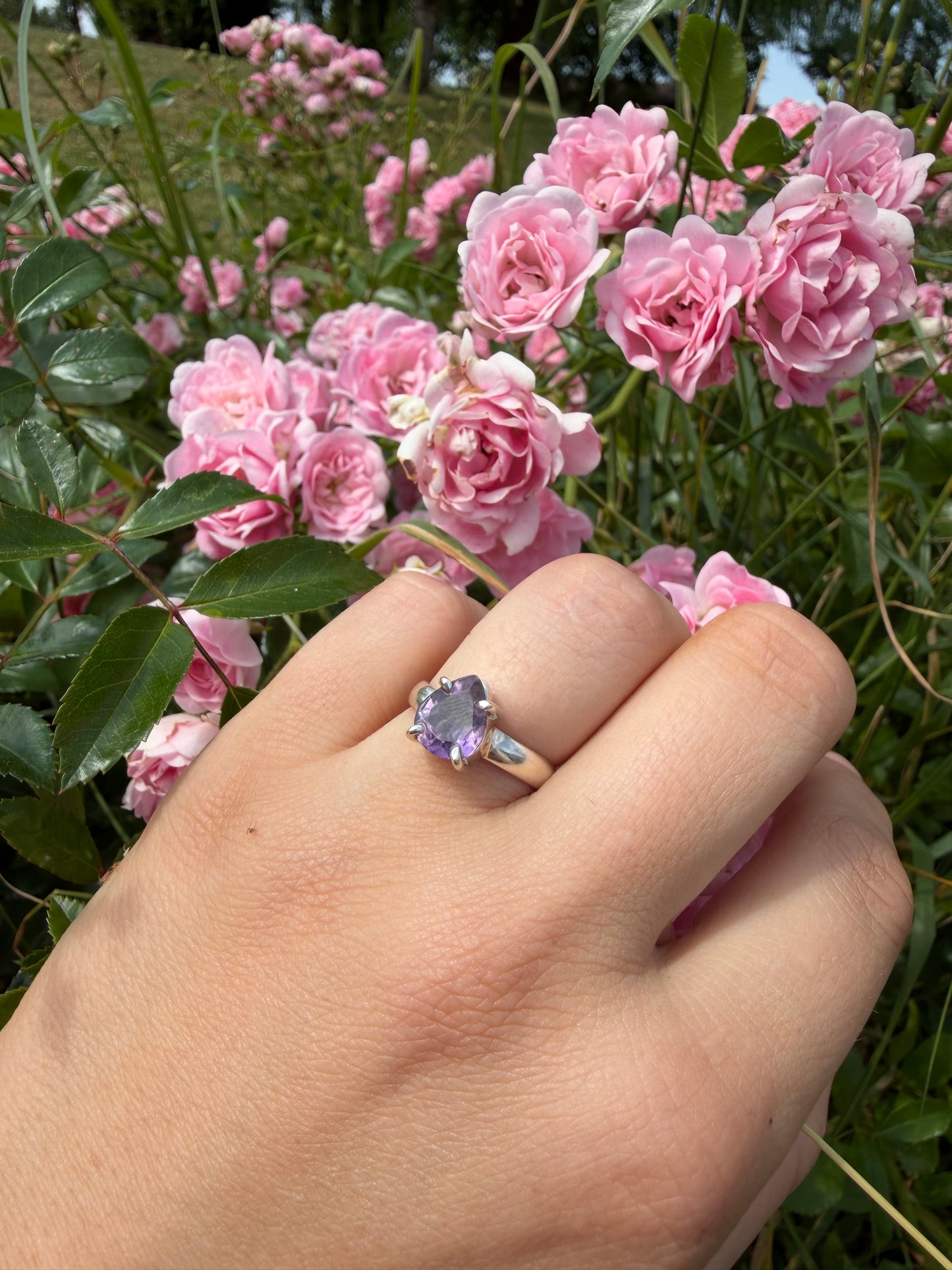 Bague améthyste