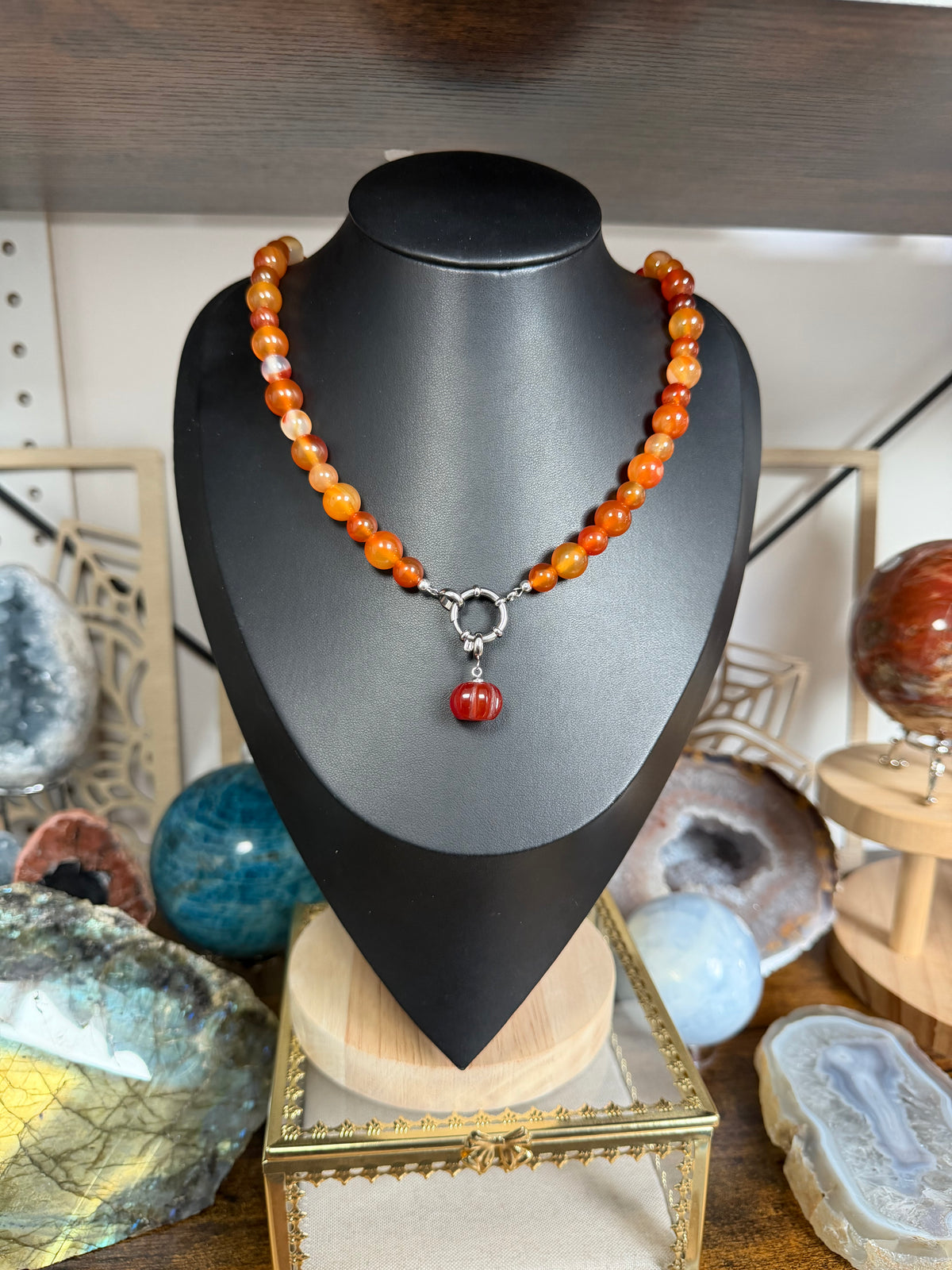 Collier Signature CORNALINE