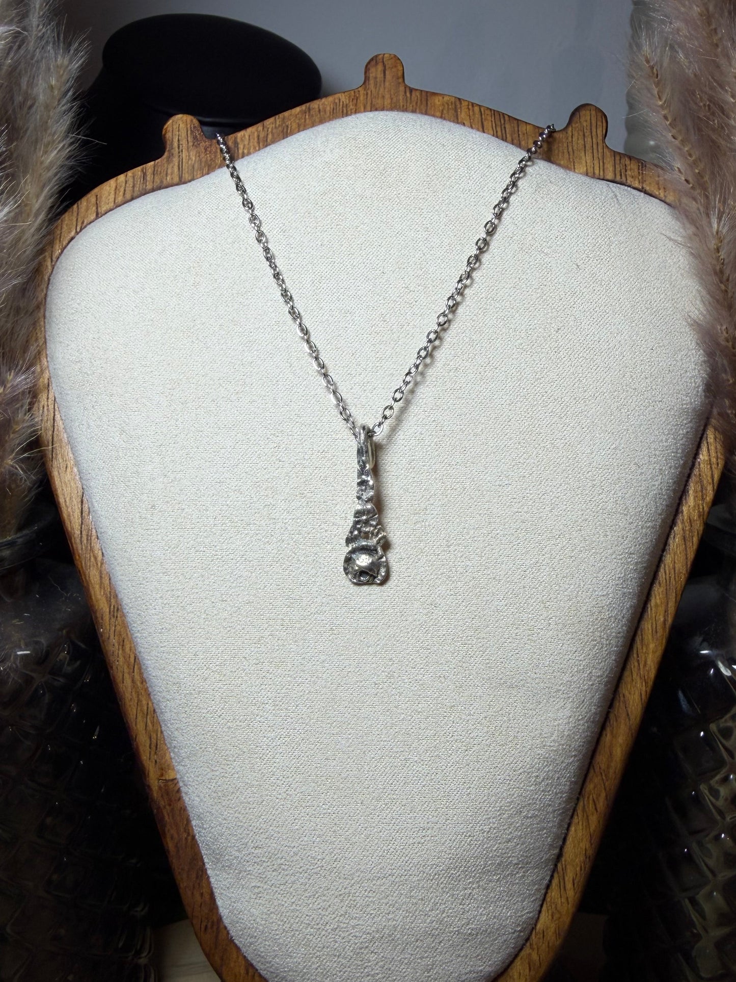 Collier cuillère Rose