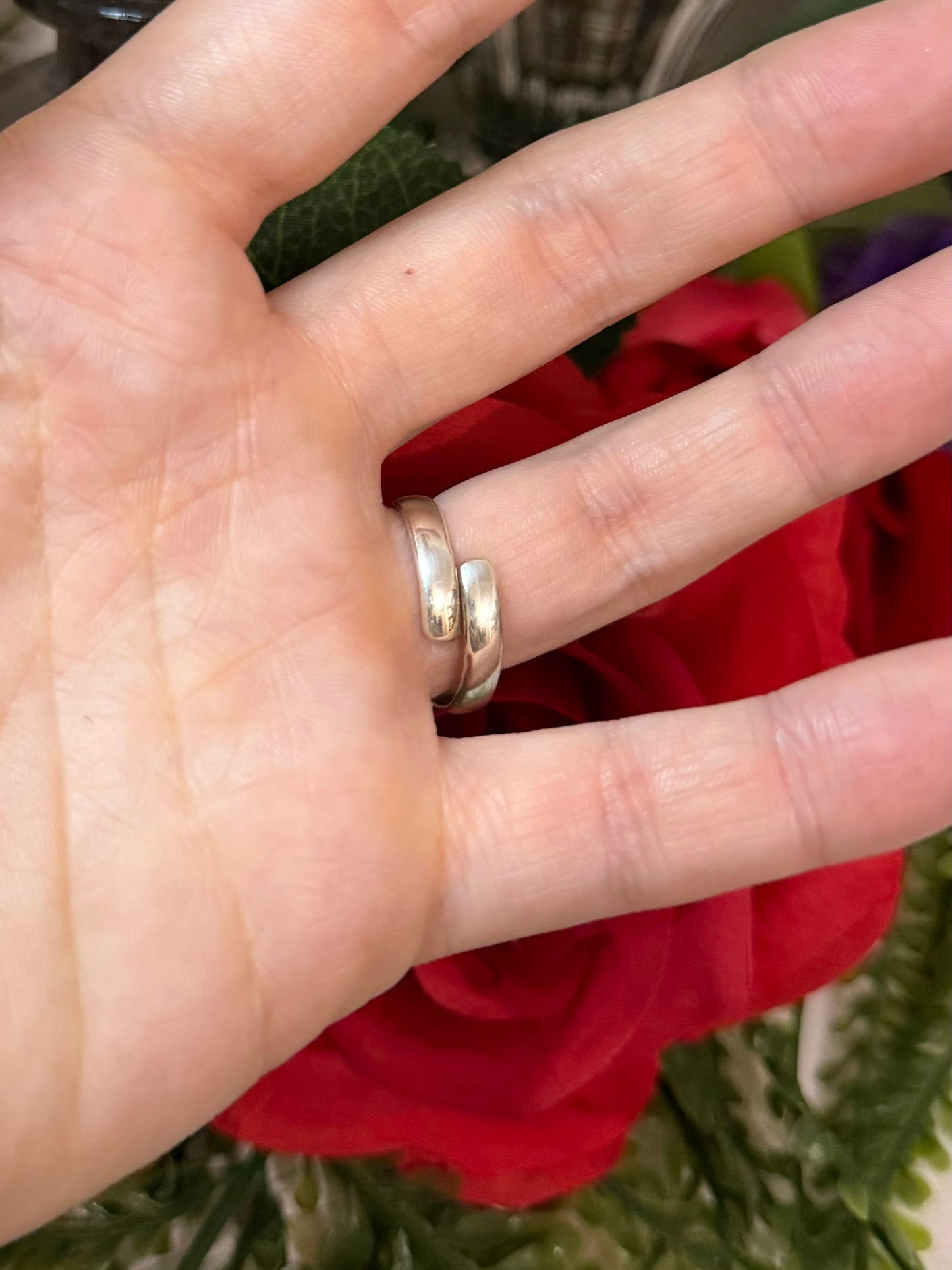 Bague Scolescite rose