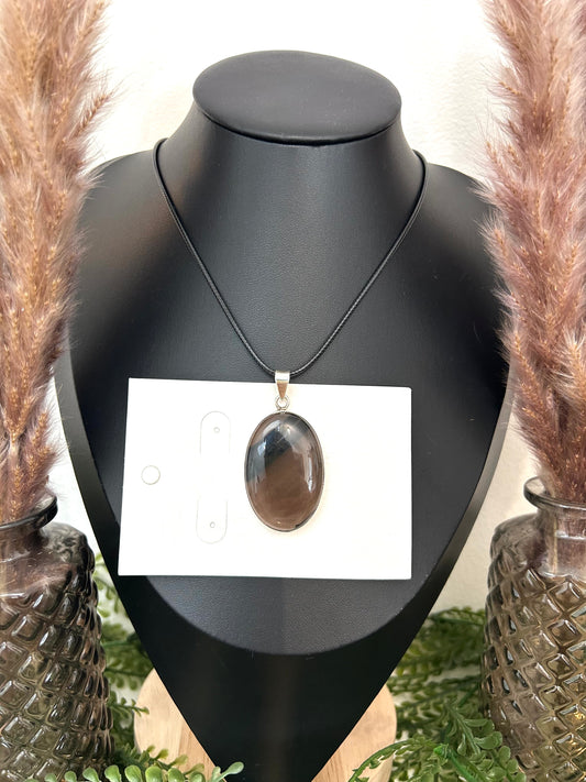 Pendentif Obsidienne midnight lace