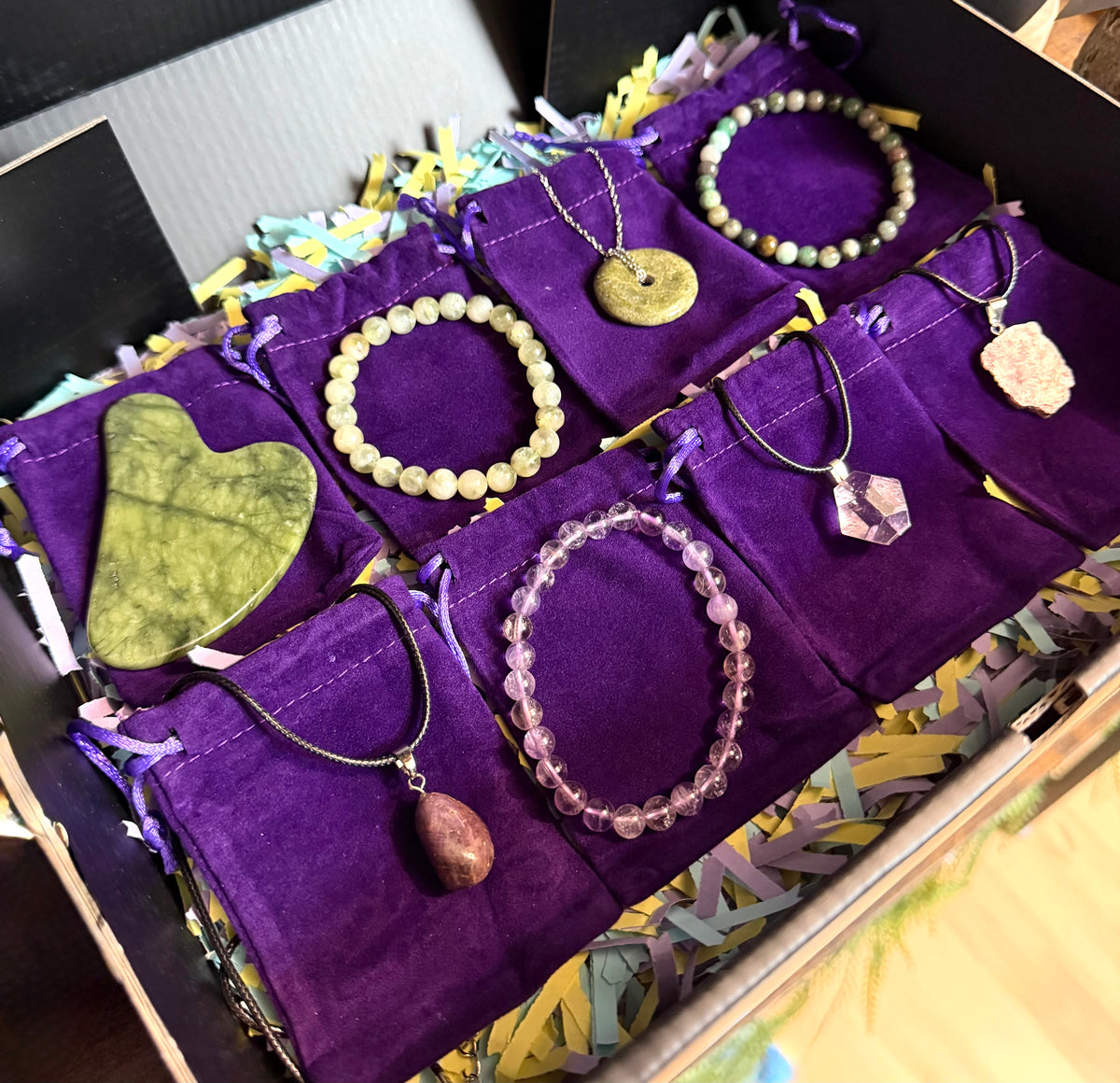 ✨ Coffret Prestige – Trésors de la Terre 💜