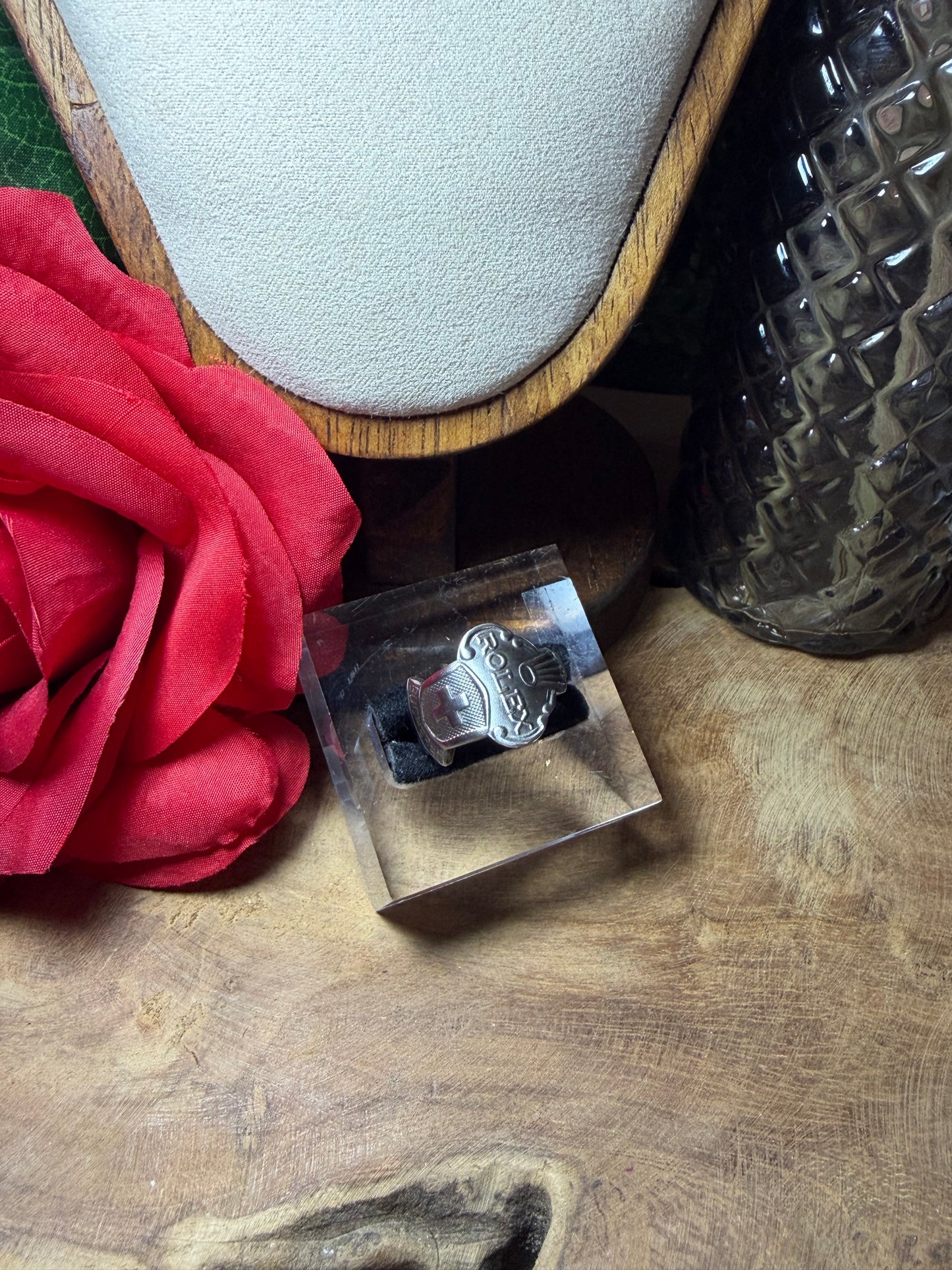 Bague cuillère Rolex