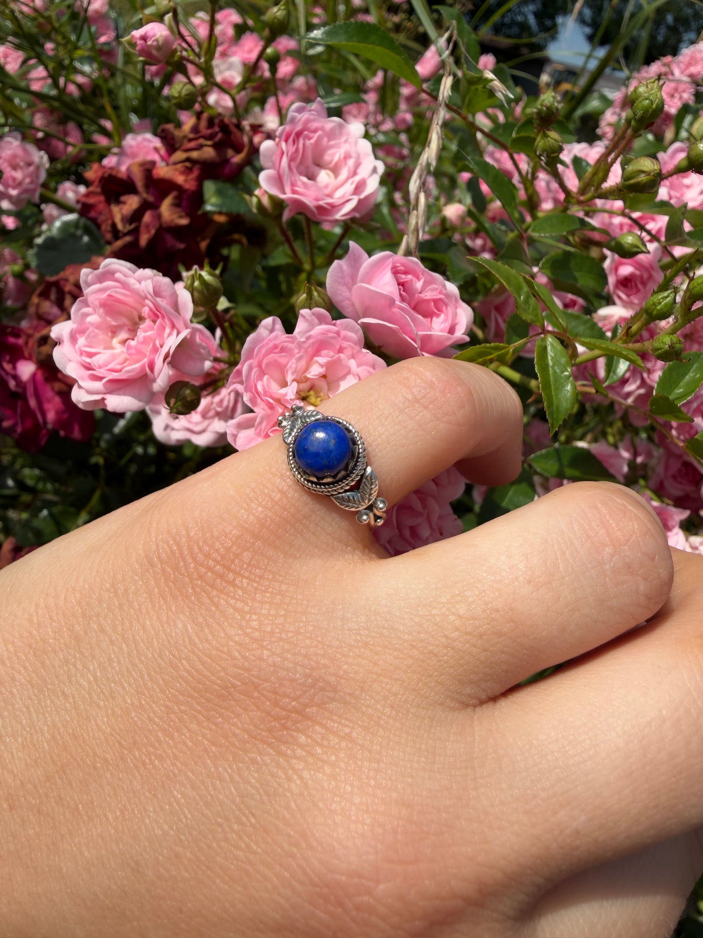 Bague lapis lazuli