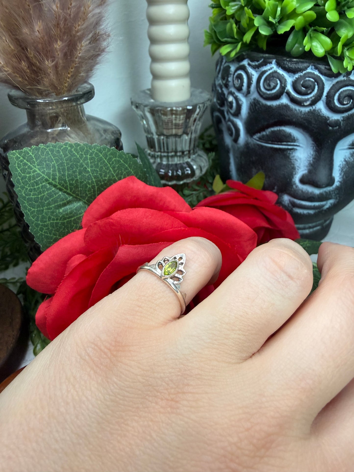 Bague péridot