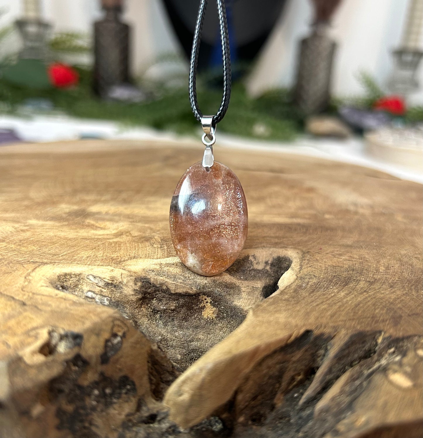 Pendentif pierre de soleil