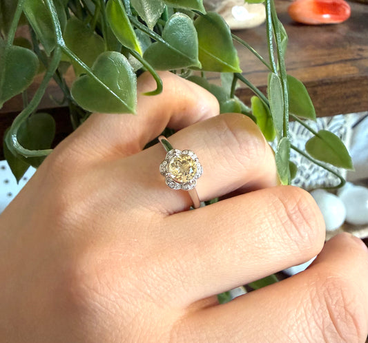 Bague citrine