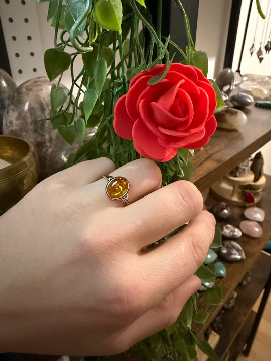 Bague Ambre