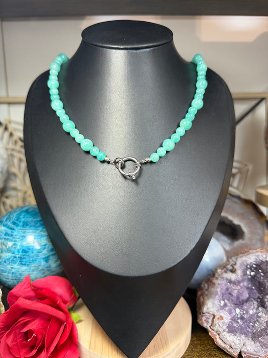 Collier Signature Amazonite