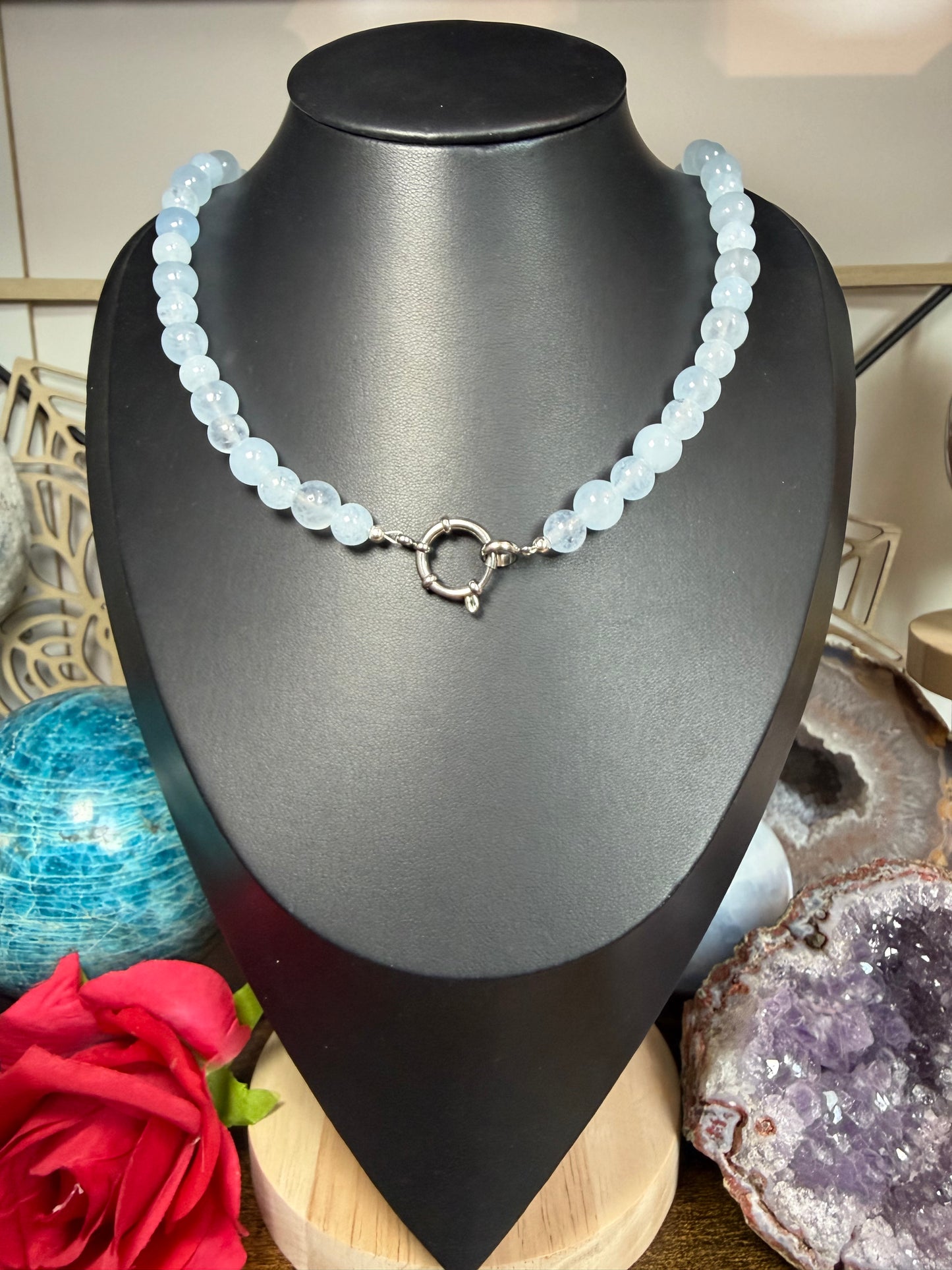 Collier Signature AIGUE MARINE