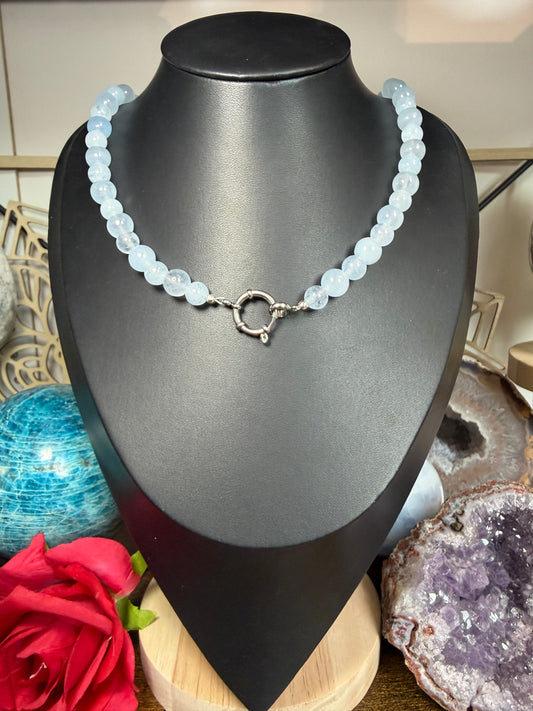 Collier Signature AIGUE MARINE