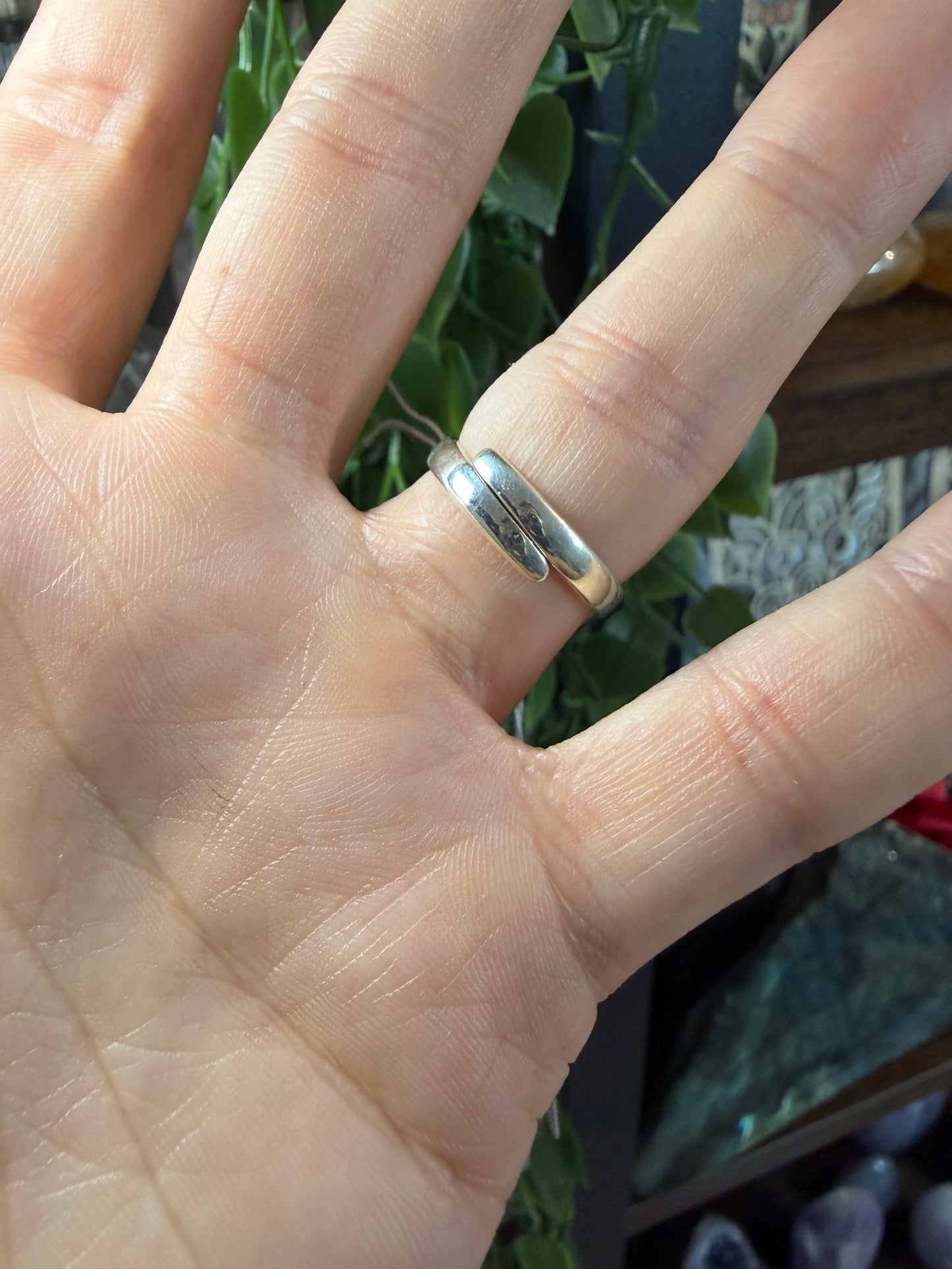 Bague Améthyste ajustable en argent